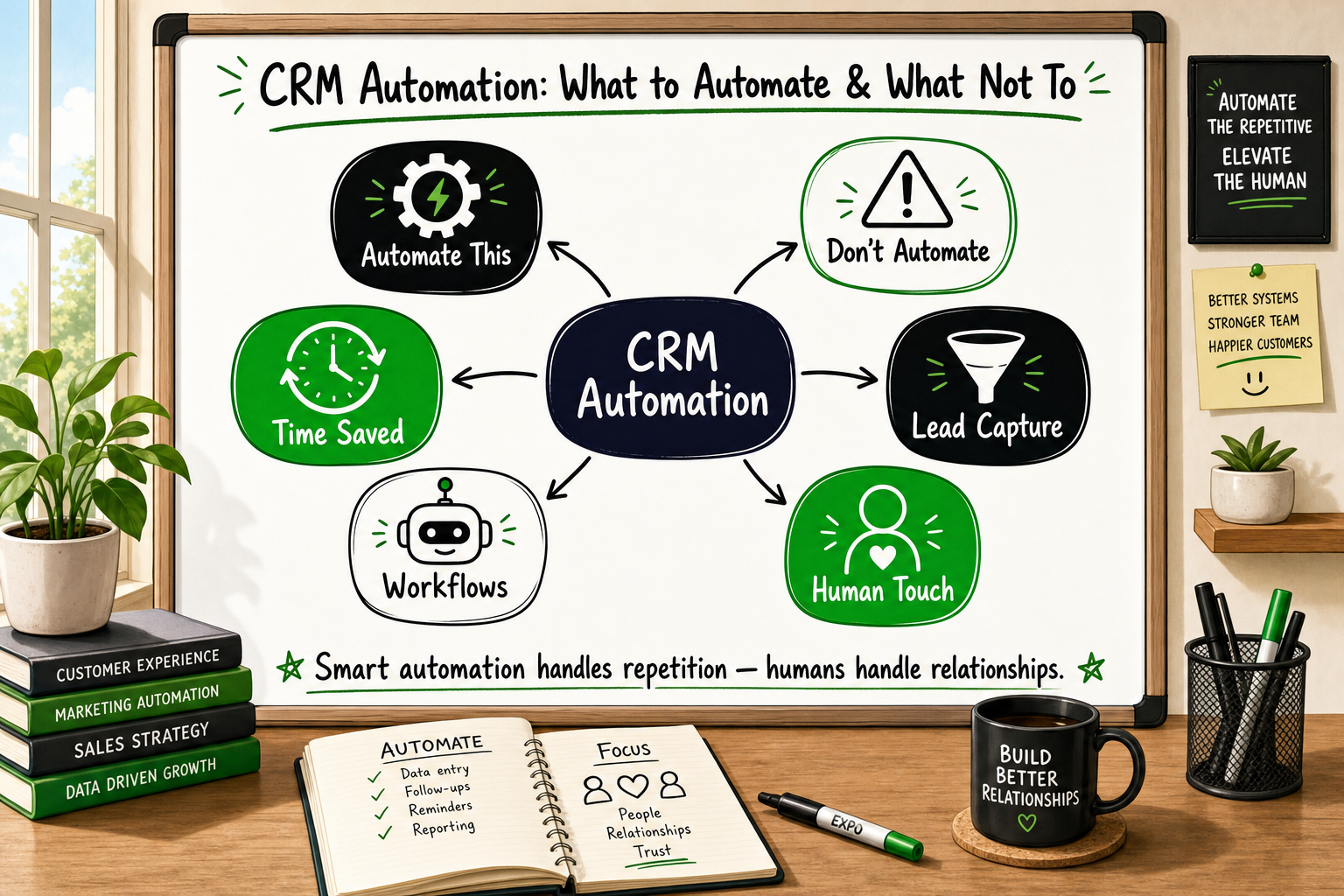 CRM Automation Explained: What to Automate and What Not To