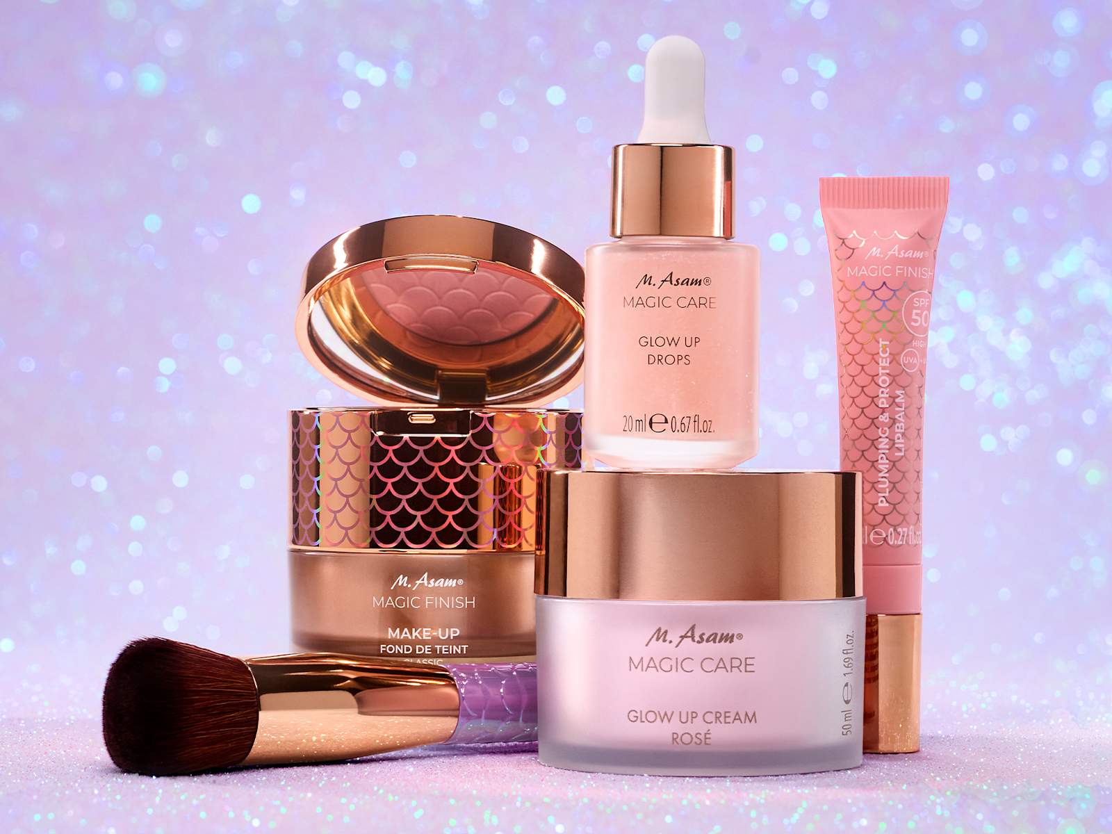 M. Asam MAGIC FINISH Make-up mit MAGIC CARE Produkten als Produktbild
