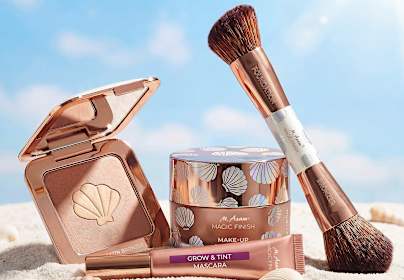 M. Asam MAGIC FINISH Make-up Classic & Mascara Set Seashell Edition 4-teilig