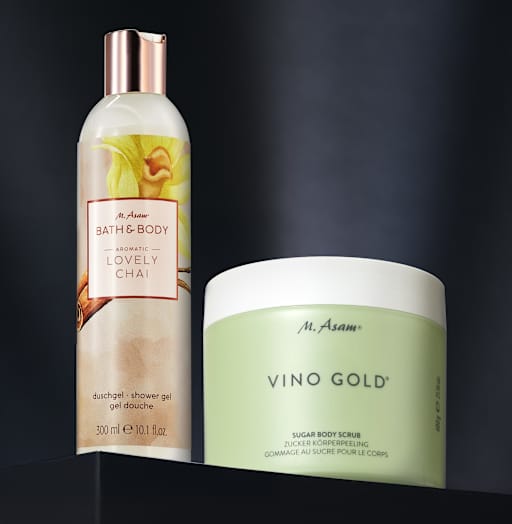 BATH & BODY LOVELY CHAI und VINO GOLD Straffende Körpercreme