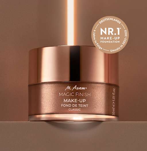 Tiegel des Magic Finish Make-up Mousse von M.Asam