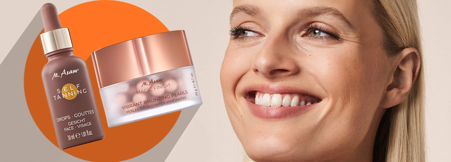 L'autobronzant rencontre le rayonnement