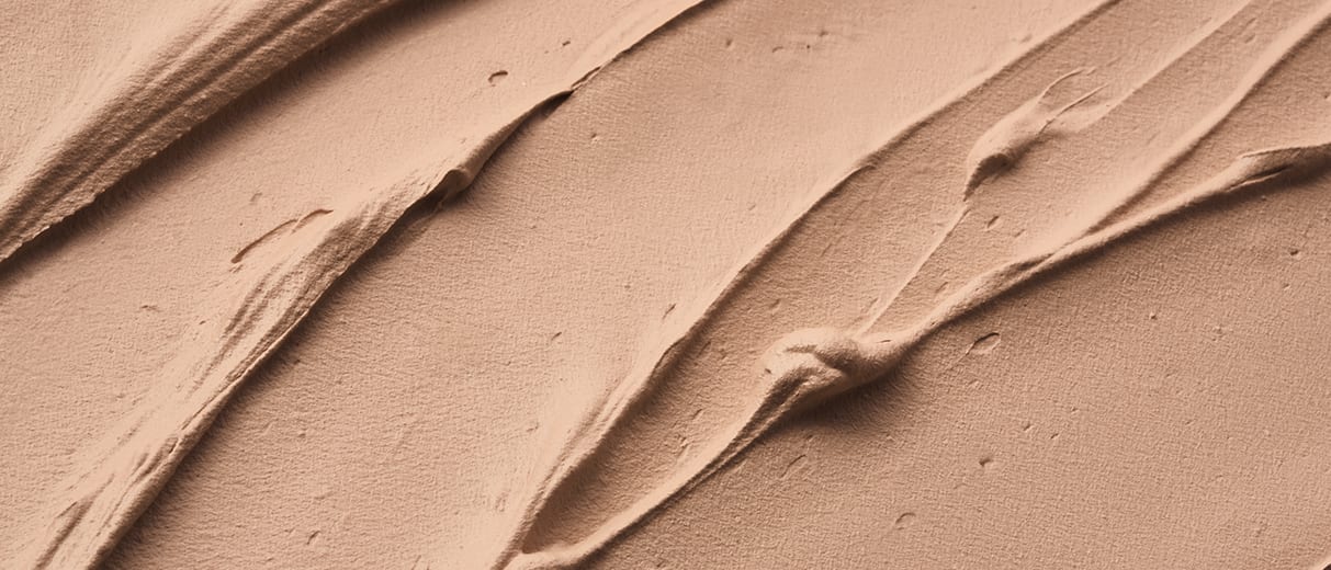 Textur-Swatch des Magic Finish Porcelain Teint Mousse von M.Asam