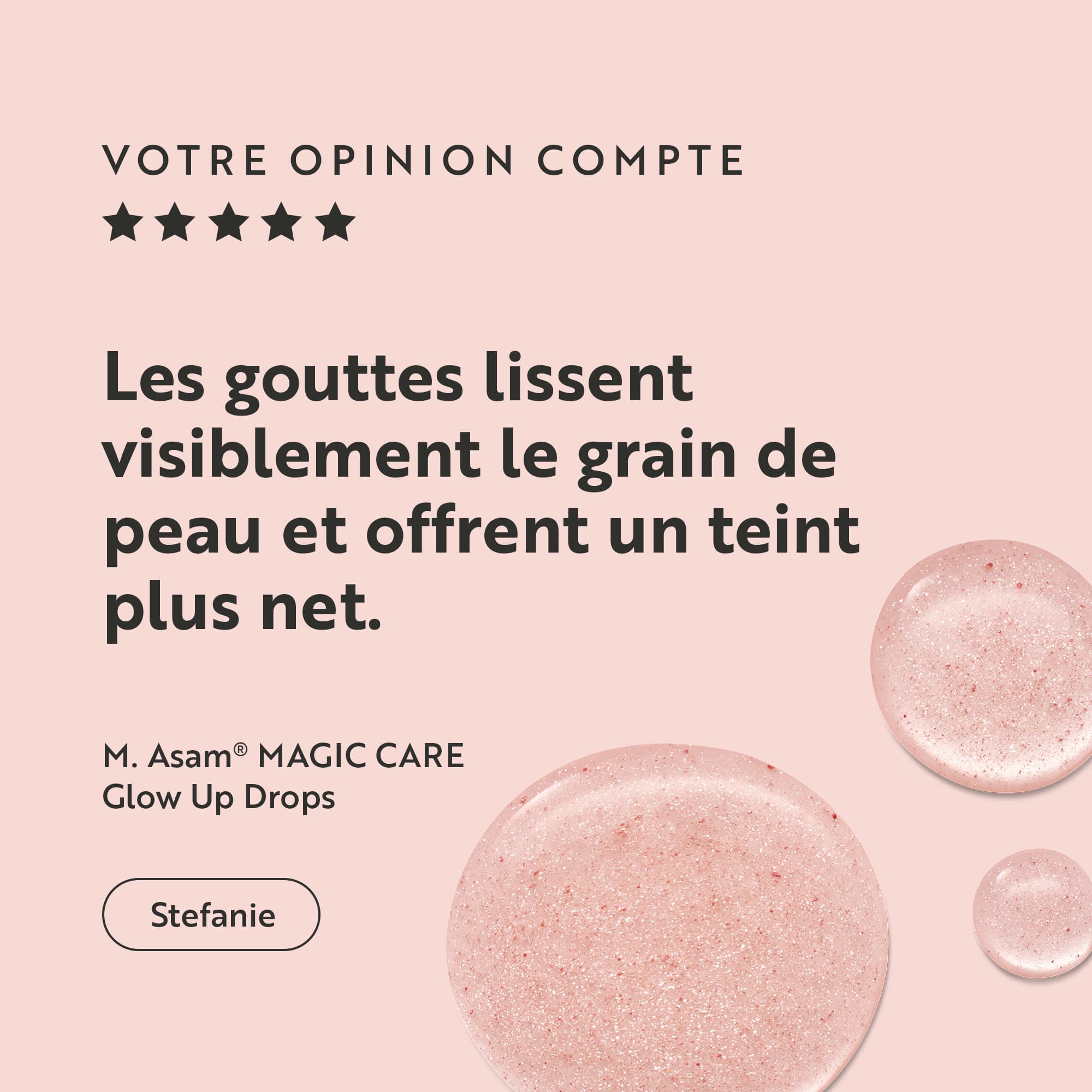 Avis client Glow Up Drops