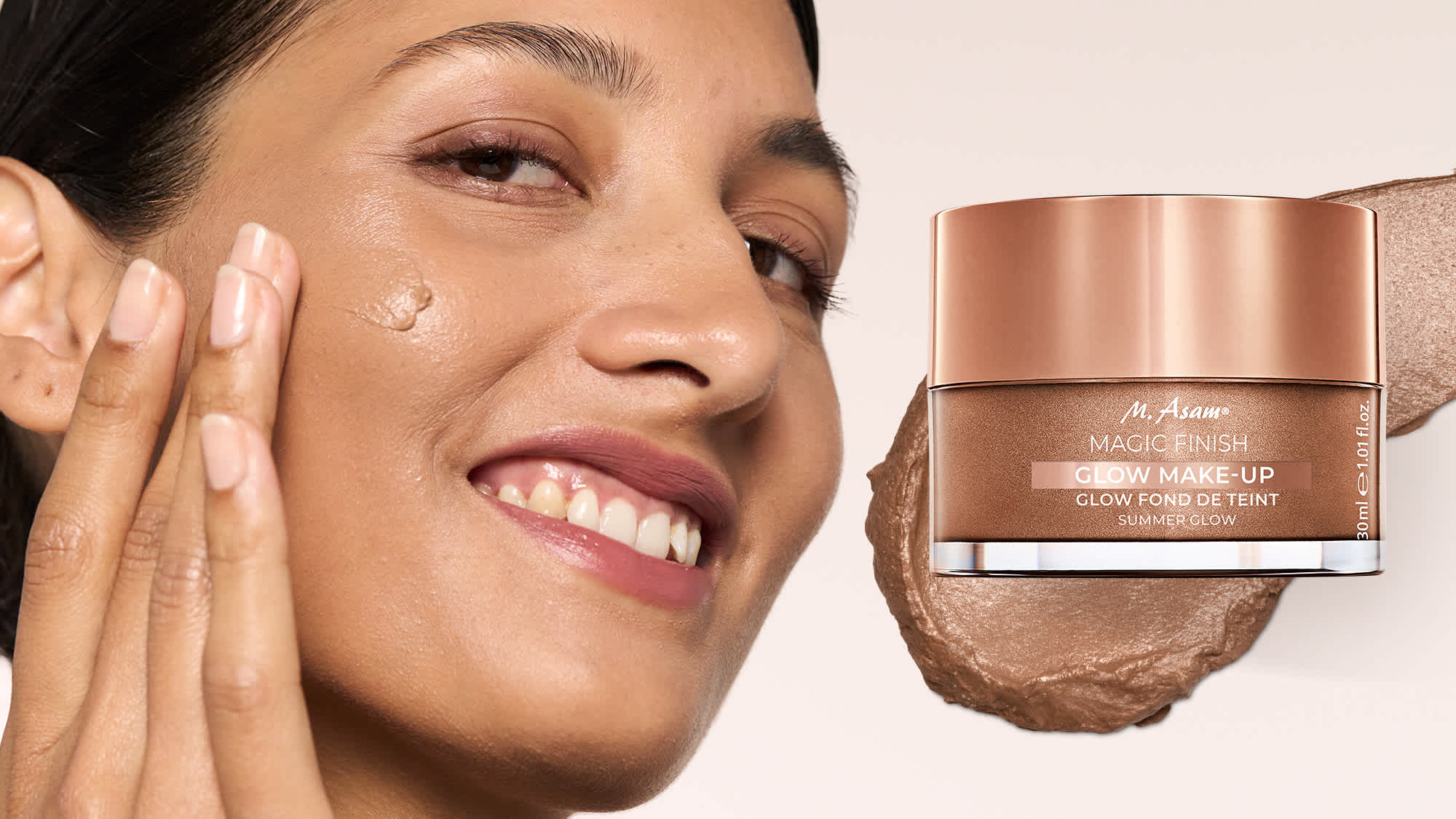 M. Asam MAGIC Finish Glow Make-up Mousse Summer Glow