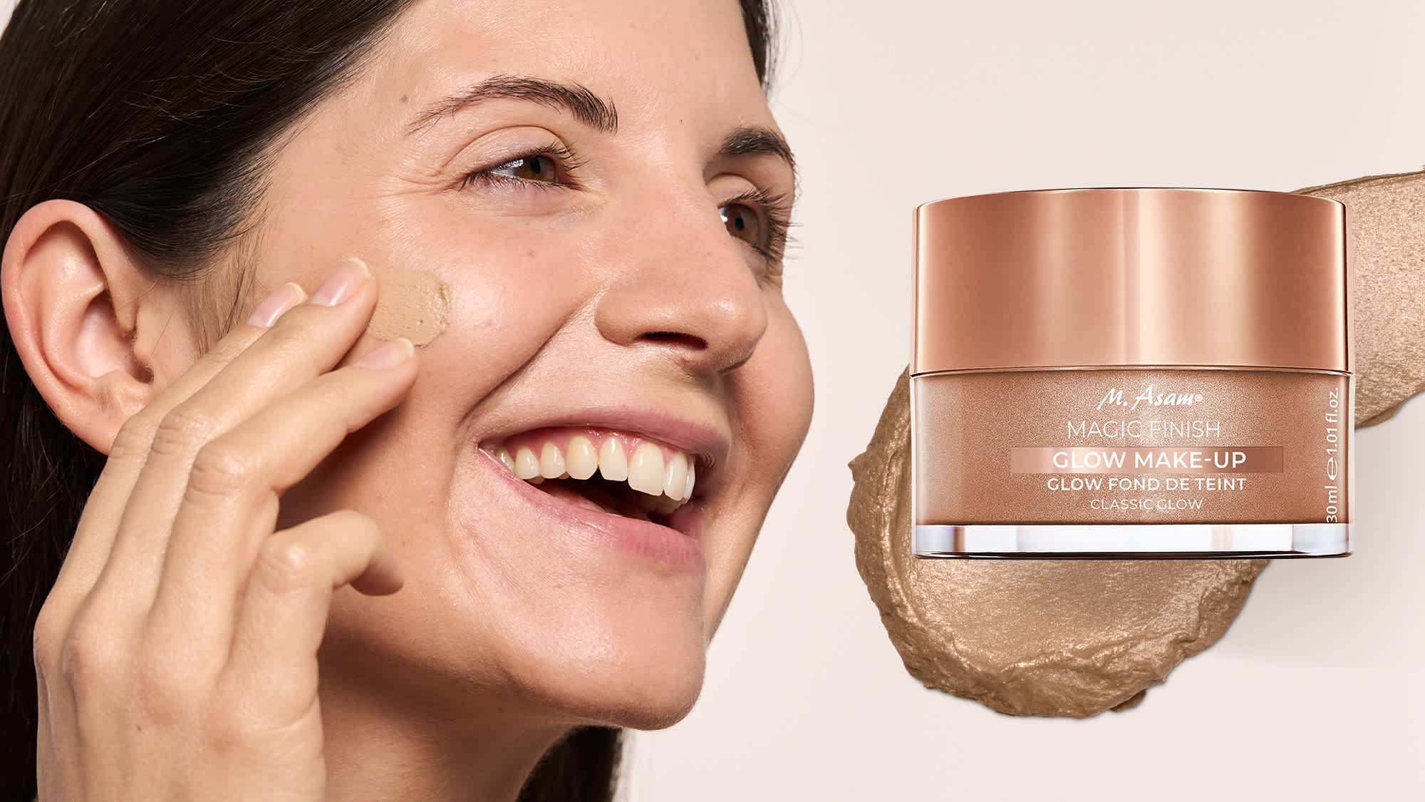 M. Asam MAGIC Finish Glow Make-up Mousse Classic Glow