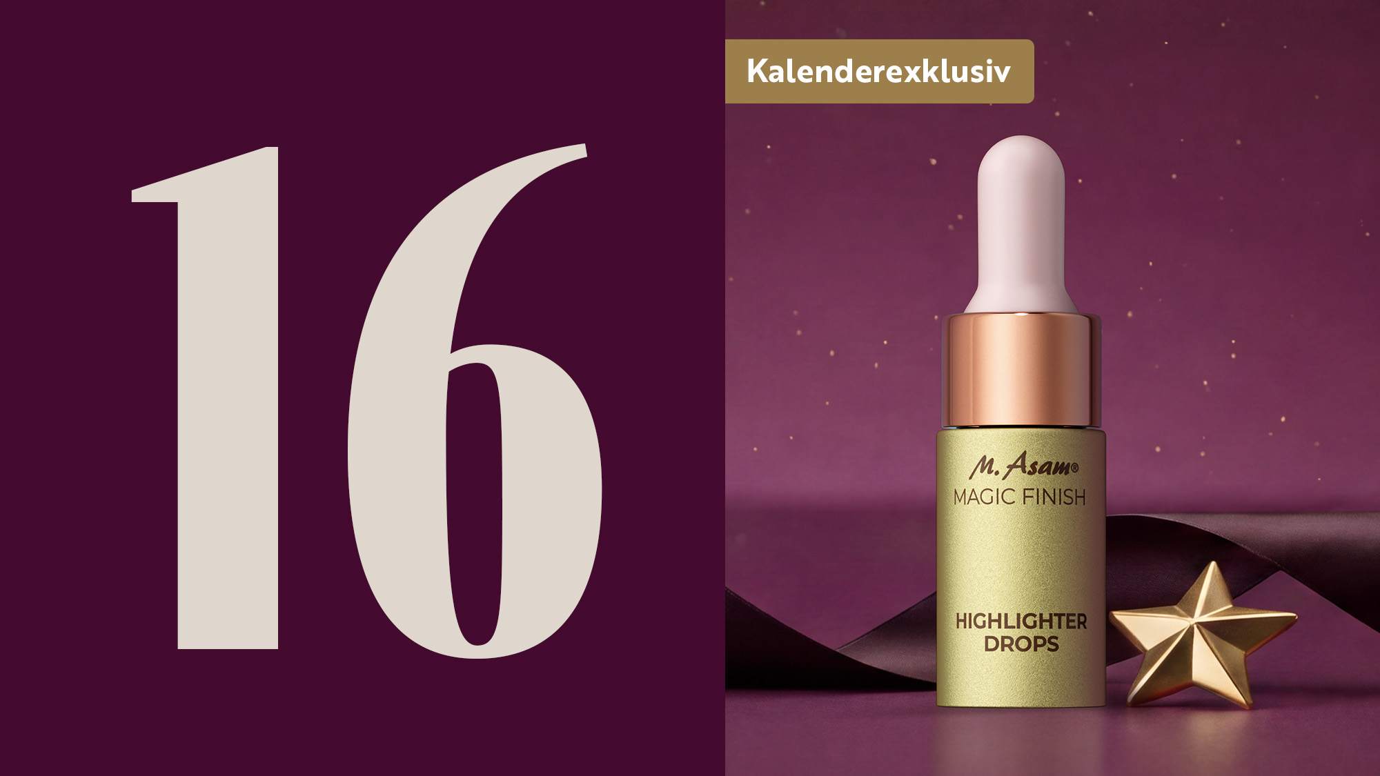 M. Asam MAGIC CARE Highlighter Drops als Produktbild mit Pipette