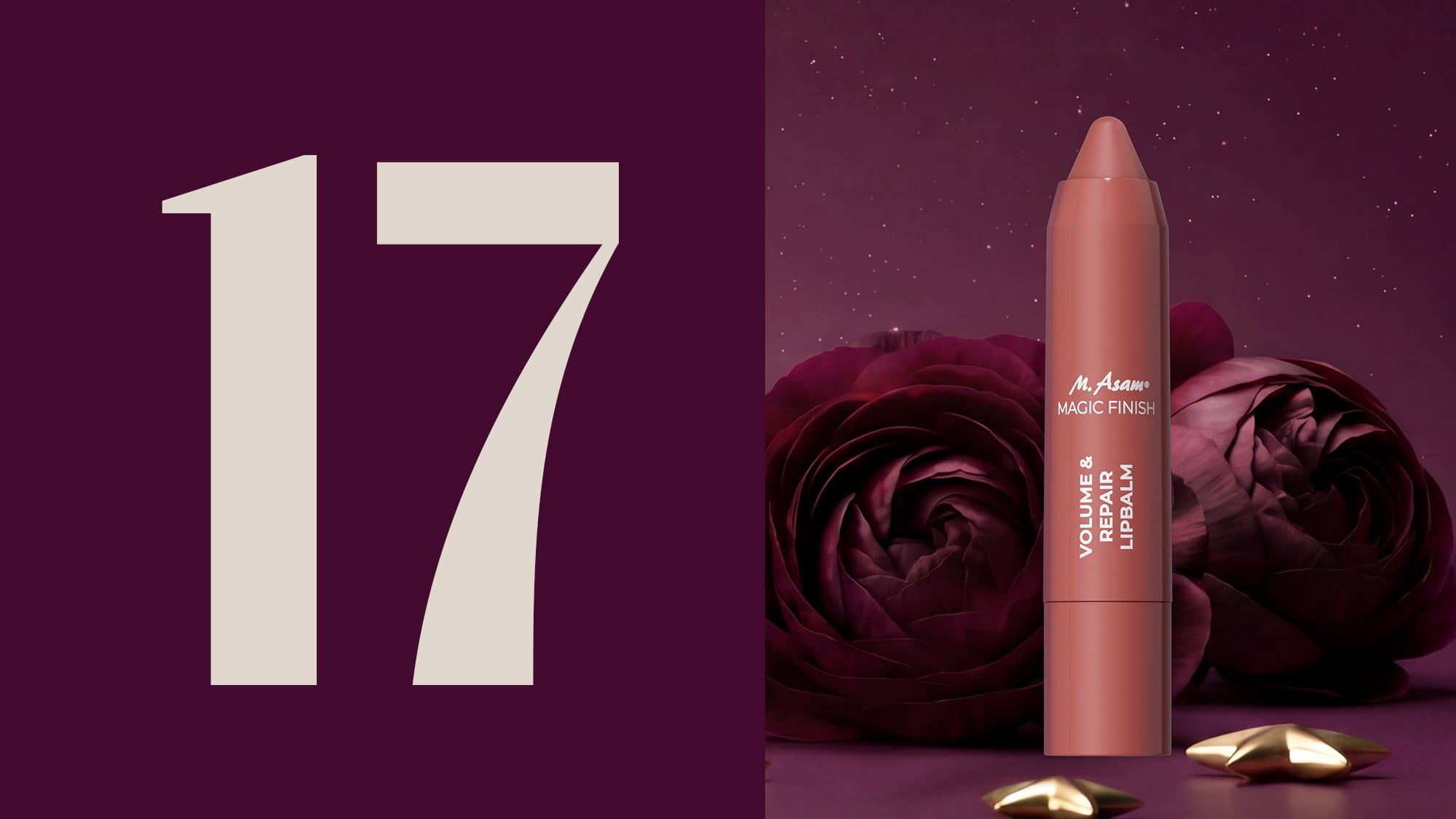 M. Asam MAGIC FINISH Lippenstift als Produktbild in Stiftform