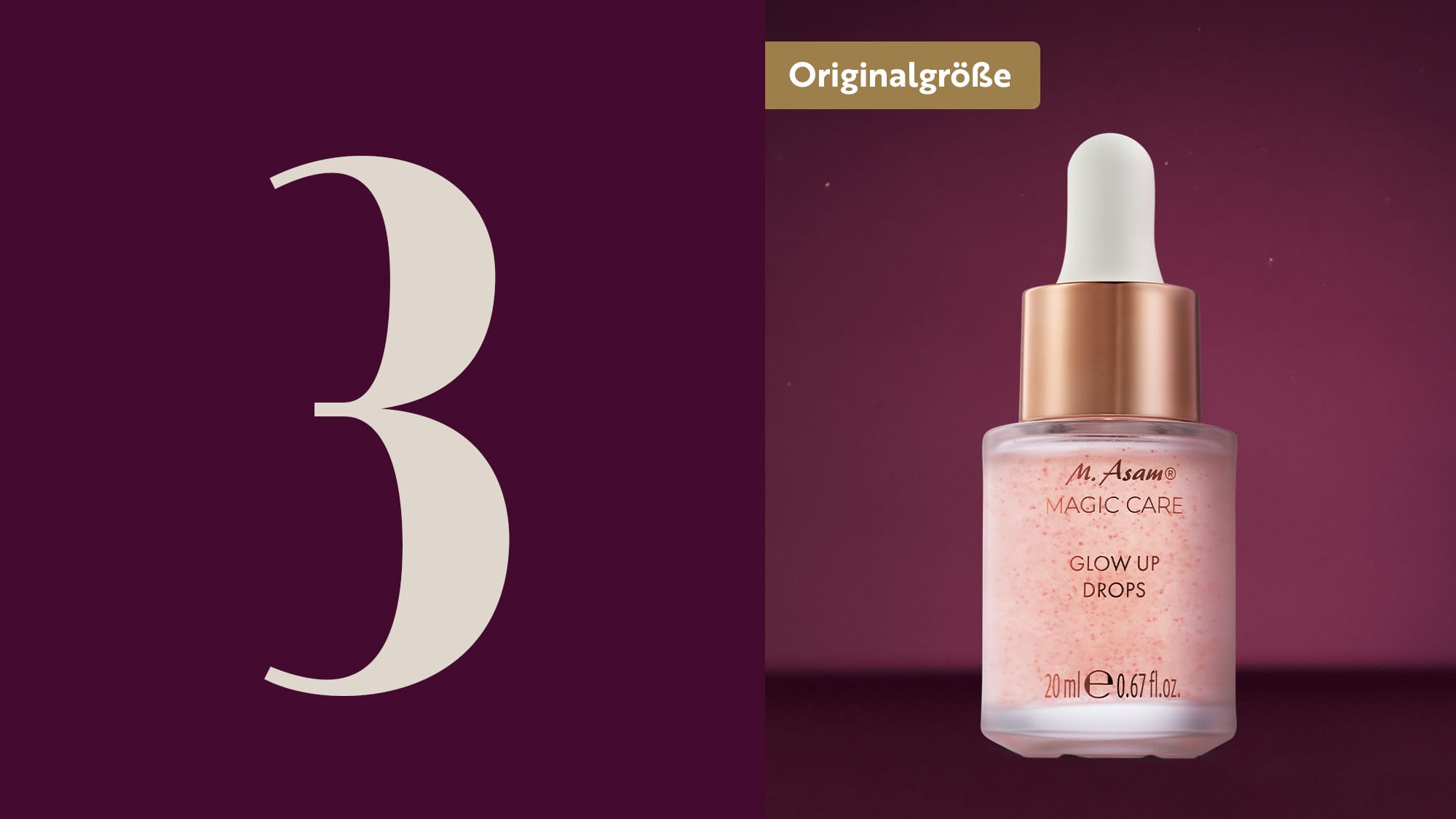 M. Asam MAGIC CARE Glow Up Drops mit Pipette als Produktbild