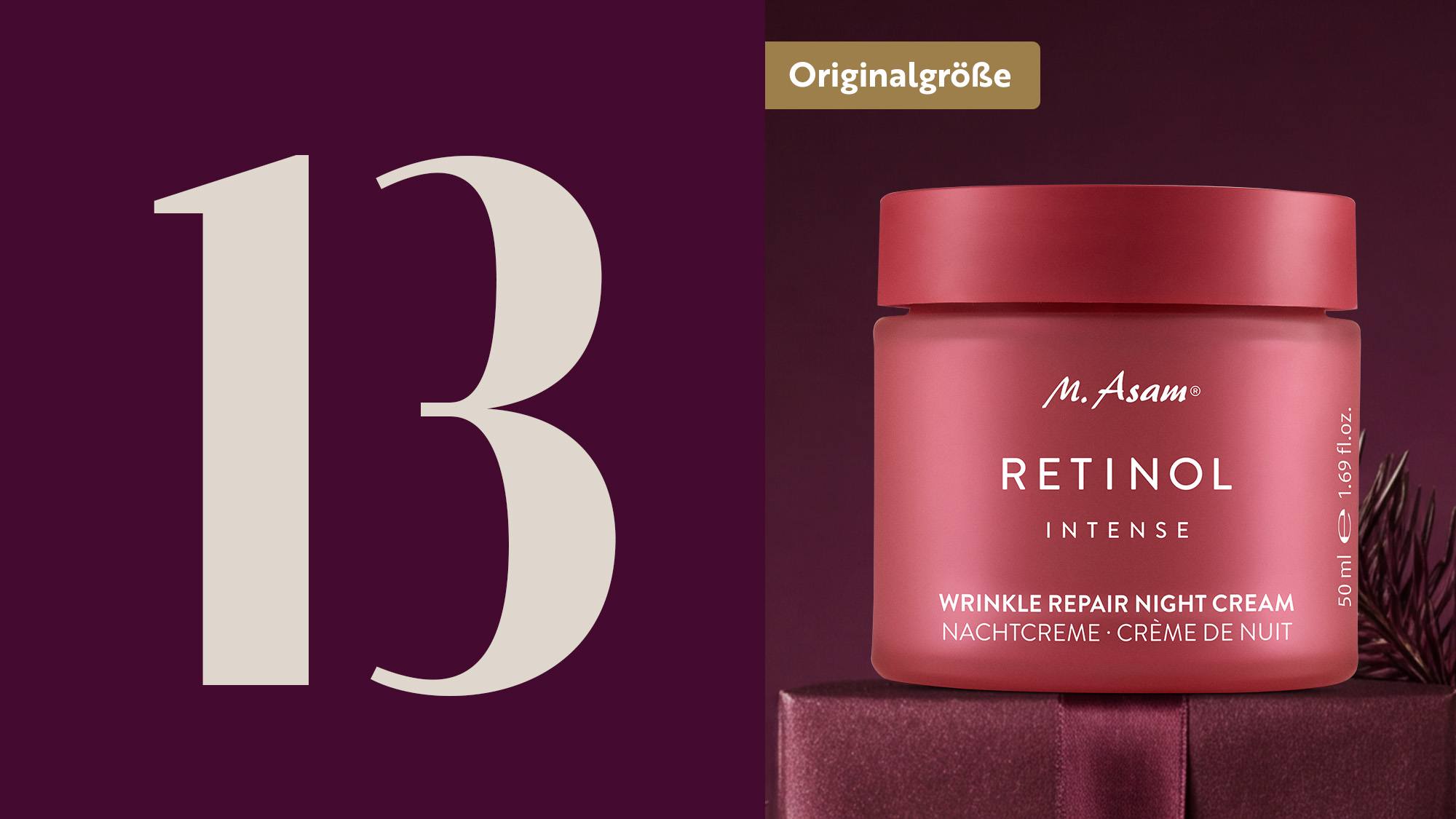 M. Asam RETINOL INTENSE Wrinkle Repair Night Cream als Produktbild