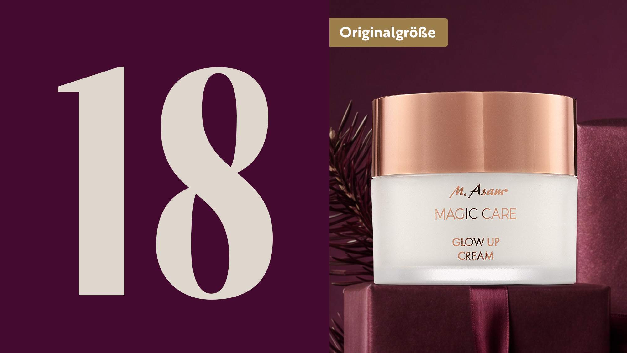 M. Asam MAGIC CARE Glow Up Cream im Tiegel als Produktbild