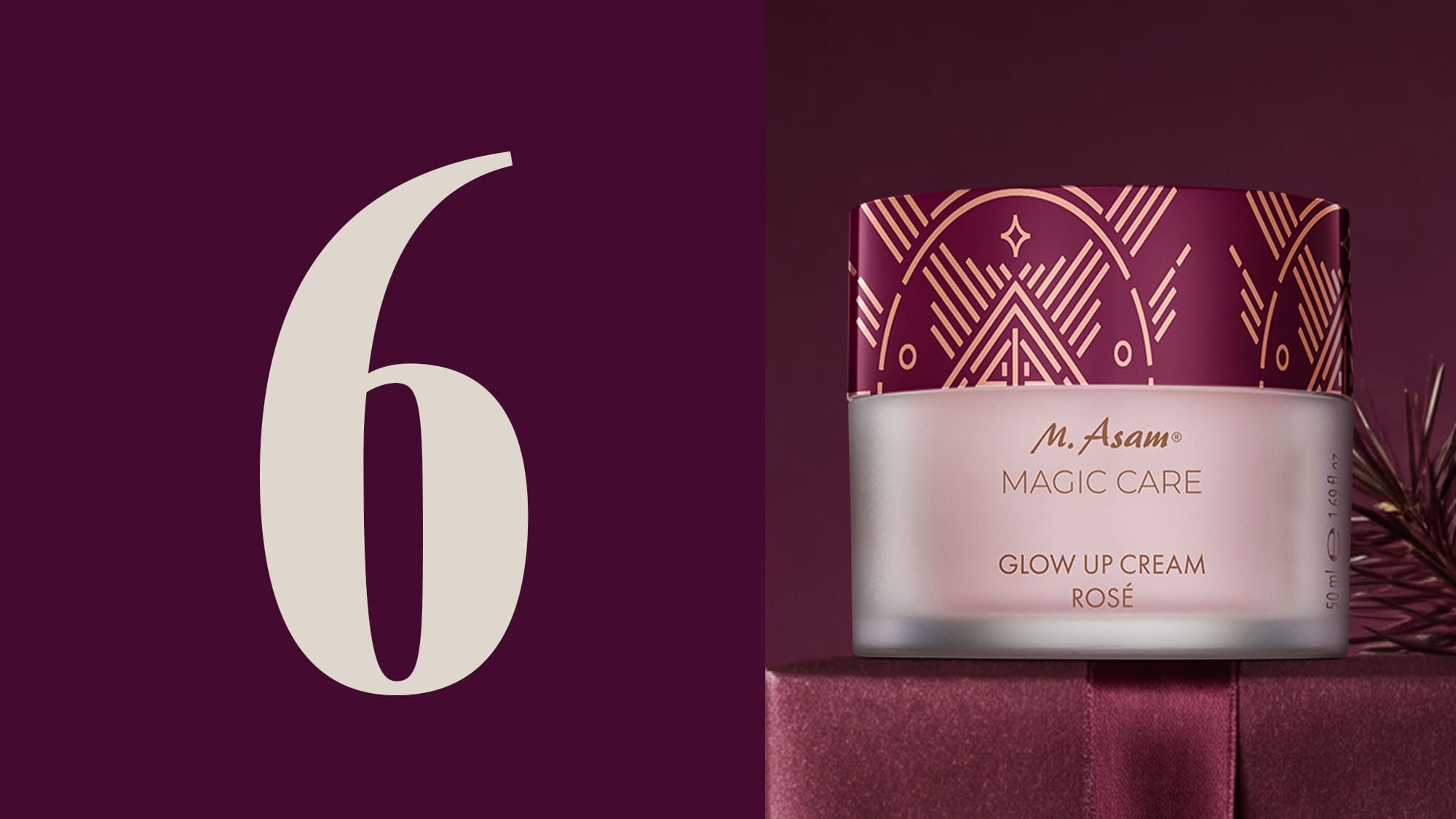 M. Asam MAGIC CARE Glow Up Cream Rose als Produktbild im Cremetiegel