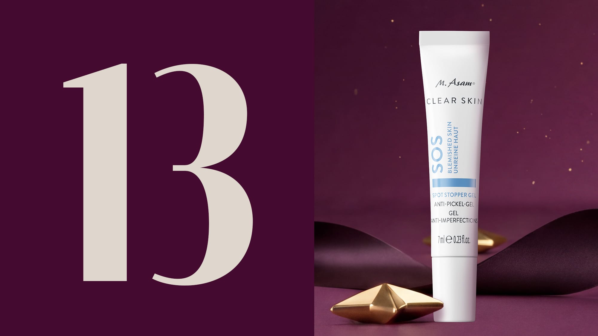M. Asam CLEAR SKIN SOS Spot Treatment als Produktbild in weißer Tube