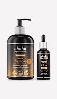 ahuhu THICKENING Shampoing à la Caféine & Sérum Anti Perte de Cheveux au Redensyl
