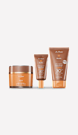 M. Asam SUN Routine de soins solaires pour le visage et le corps SPF 30 3 pièces