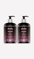 ahuhu CURLY DREAMS Shampoing & Après-Shampoing à l'Extrait de Chia pour Cheveux Bouclés