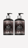 ahuhu VEGAN SILK Shampoo & Conditioner für seidigen Glanz