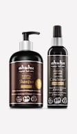 ahuhu ESSENTIAL Shampoing Anti-Âge & Après-Shampoing Contre la Perte de Cheveux