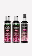 ahuhu REBUILD Routine de Soins Capillaires Anti-Casse à la Kératine 3 Produits