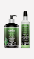ahuhu HAWAIIAN HERBS Hawaiian Herbs Shampoo mit 7 Kräutern & Shake it! Spray Conditioner