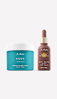 M. Asam AQUA INTENSE Supreme Hyaluron Crème Visage & Self Tanning Drops Autobronzant