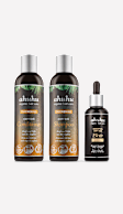 ahuhu THICKENING Coffein Haarpflege Routine für kräftiges Haar 3-teilig