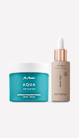 M. Asam AQUA INTENSE Supreme Hyaluron Creme & Skin Tint Foundation Soft Ivory LSF 50