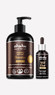ahuhu ESSENTIAL Anti-Age Anti-Haarausfall Shampoo & Kopfhautserum mit Redensyl