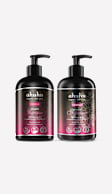 ahuhu REBUILD Shampoing & Après-Shampoing à la Kératine pour Cheveux Abîmés