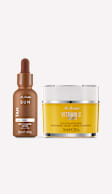 M. Asam VITAMIN C Feuchtigkeitscreme & Self Tanning Drops Selbstbräuner Konzentrat Gesicht