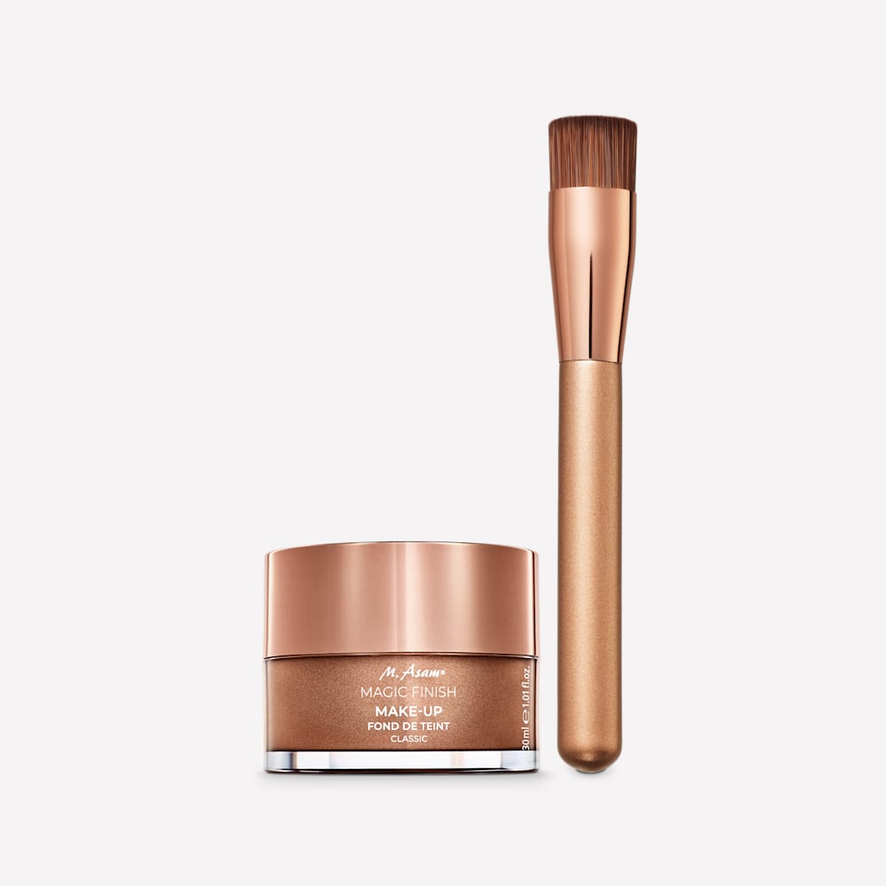 Make-up Mousse Classic & Foundation-Pinsel