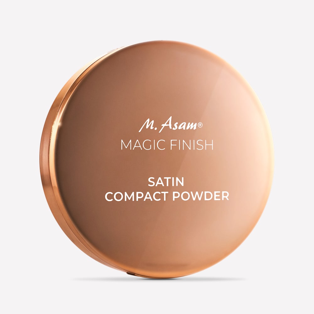 asambeauty Puder Satin Kompaktpuder Ivory
