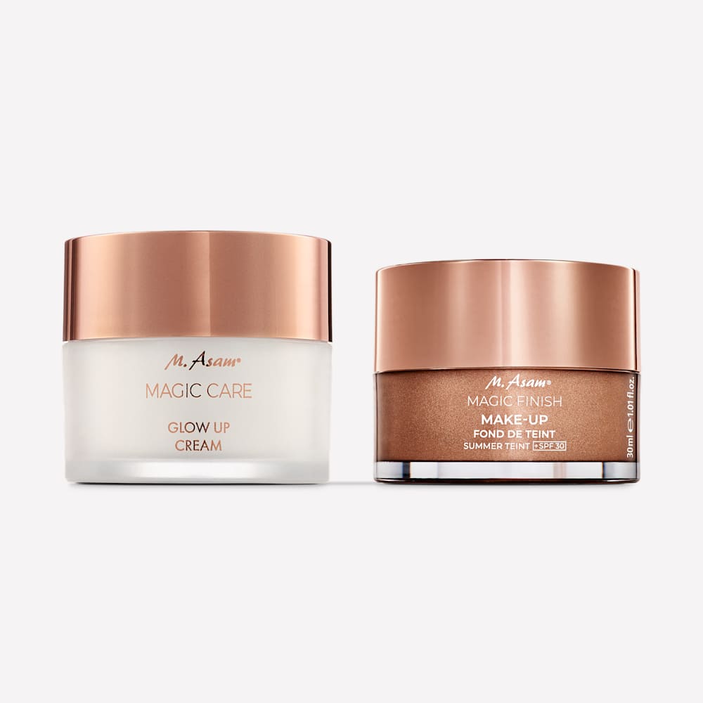 Make-up Mousse Summer Teint LSF 30 & Glow Up Gesichtscreme