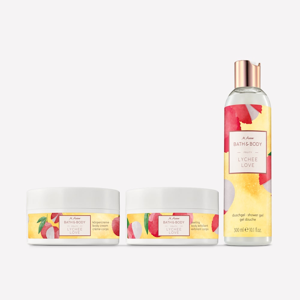 Lychee Love Körperpflege Routine 3-teilig