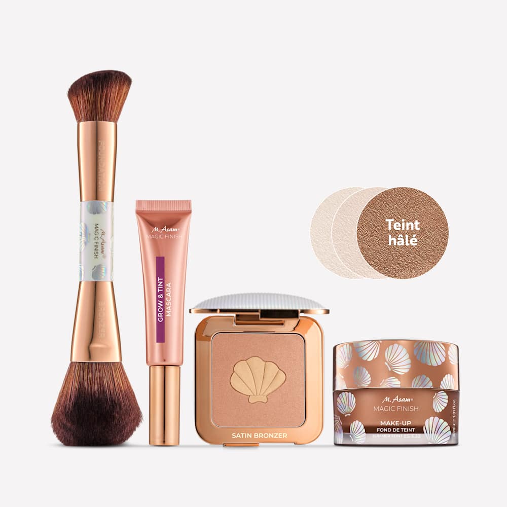 Make-up Summer Teint et Mascara Set Édition Seashell 4 Produits