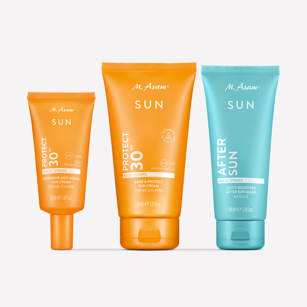Sonnenpflege Set Gesicht & Körper LSF 30 3-teilig