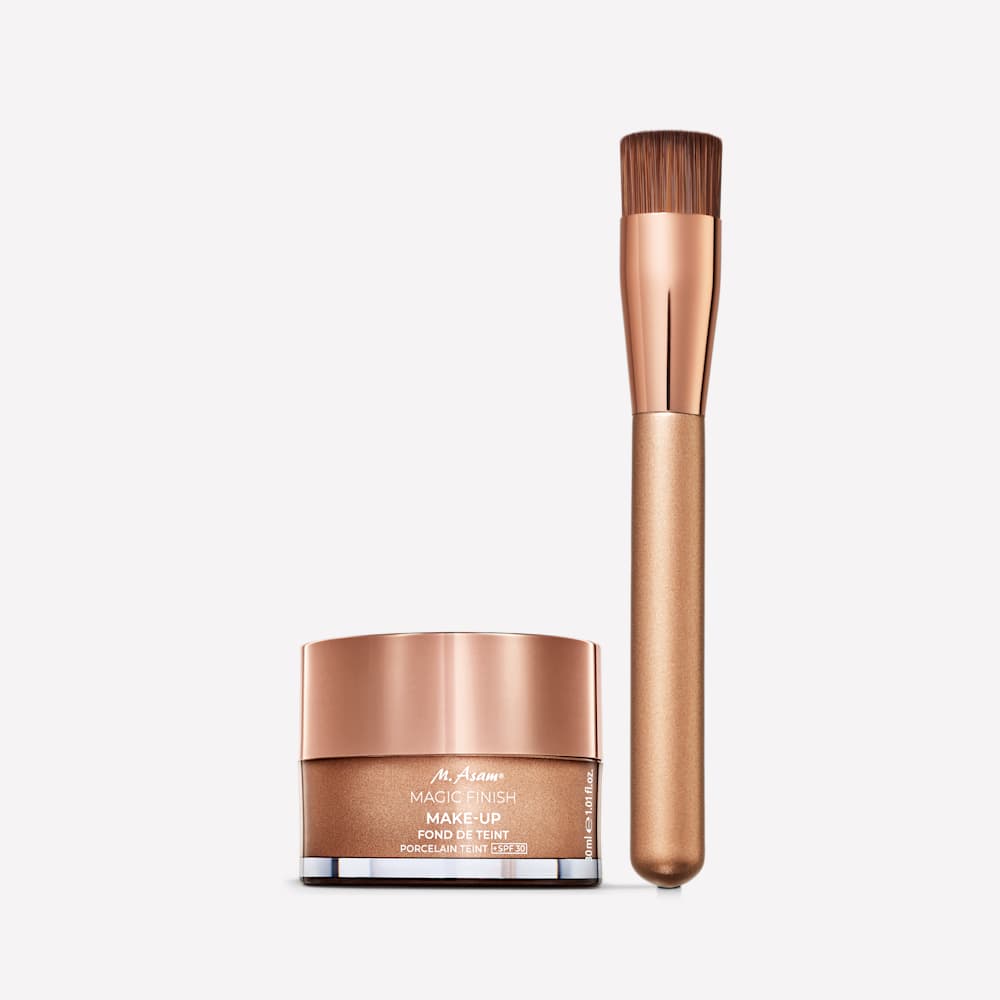 Make-up Mousse Porcelain Teint LSF 30 & Foundation-Pinsel