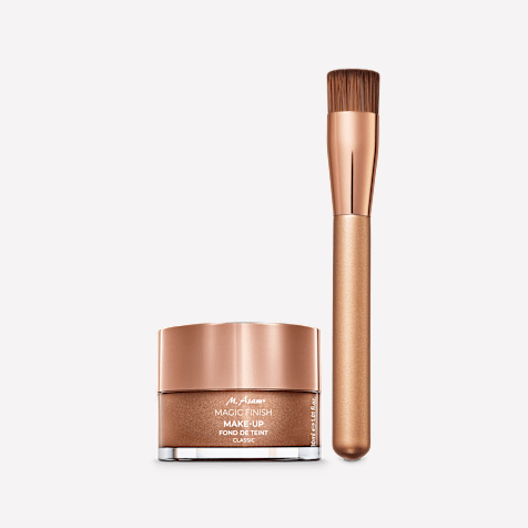 M. Asam MAGIC FINISH Make-up Mousse Classic & Foundation-Pinsel