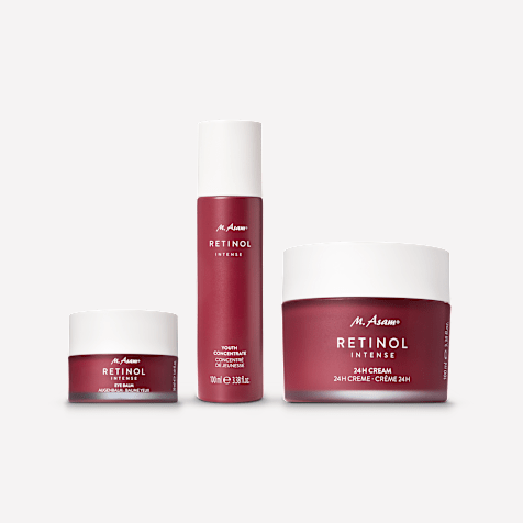 M. Asam RETINOL INTENSE Routine de soin anti-rides 3 pièces