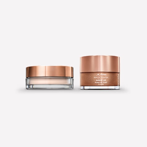 M. Asam MAGIC FINISH Fond de teint mousse classique et poudre fixante finition parfaite Bare Skin