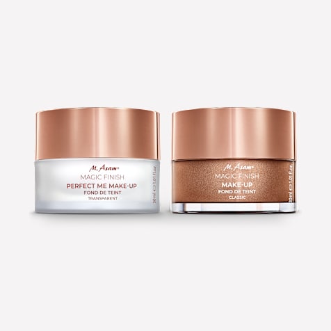 M. Asam MAGIC FINISH Perfect Me Fond de Teint Transparent & Fond de Teint Mousse Classic