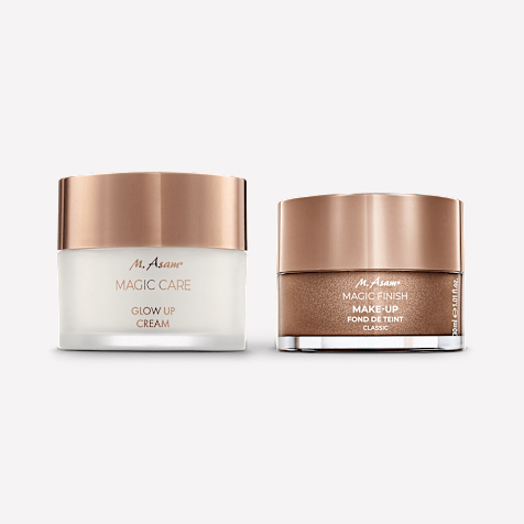 M. Asam MAGIC CARE Make-up Mousse Classic & Glow Up Gesichtscreme