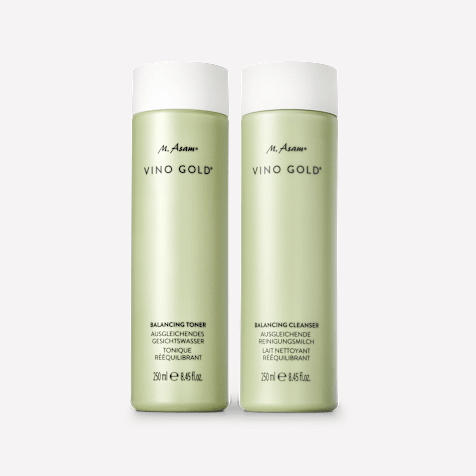M. Asam VINO GOLD Lait nettoyant équilibrant & Eau micellaire