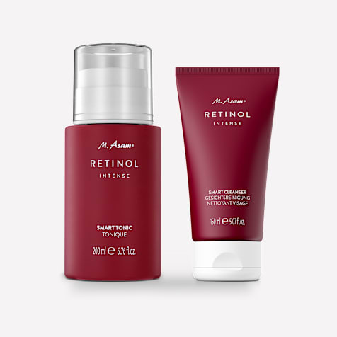 M. Asam RETINOL INTENSE Nettoyant et lotion tonique