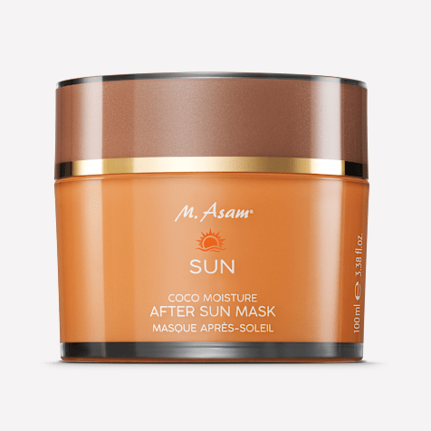 M. Asam SUN Masque Visage Après-Soleil à l'Eau de Coco