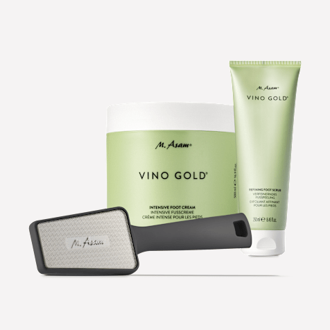 M. Asam VINO GOLD Fußpflege Set 3-teilig