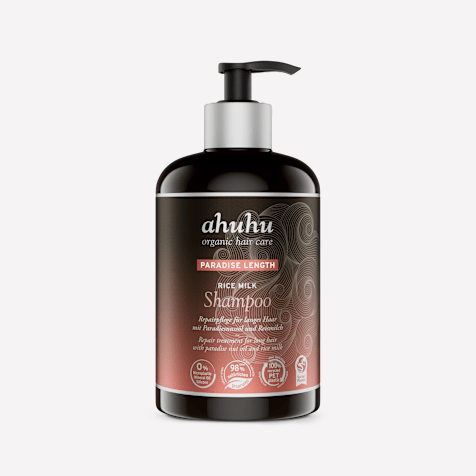 ahuhu PARADISE LENGTH Shampoing au lait de riz
