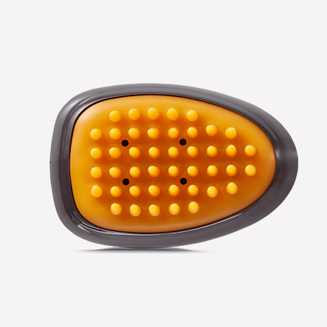 ahuhu ACCESSOIRE Brosse de cheveux orange