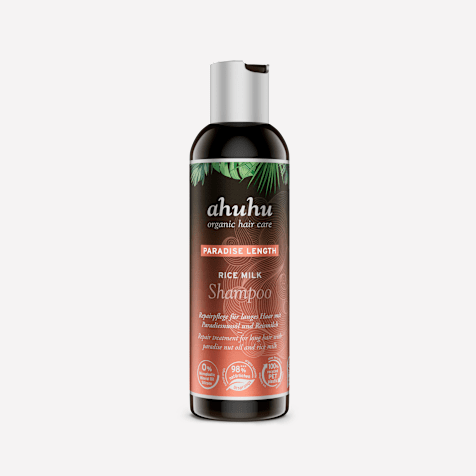 ahuhu PARADISE LENGTH Shampoing au Lait de Riz
