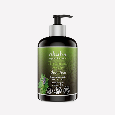 ahuhu HAWAIIAN HERBS Shampoing 7 herbes